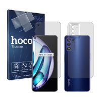 گلس صفحه نمایش و پشت گوشی Realme 9 5G Speed مدل شفاف برند هوکو کد SS