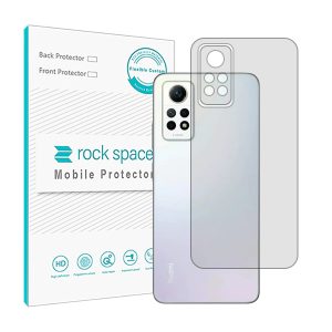 گلس محافظ پشت گوشی شیائومی Redmi Note 12 Pro 4G مدل نانو هیدروژل شفاف برند راک اسپیس 26758S