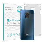 گلس محافظ پشت گوشی شیائومی Redmi Note 9 Pro Max مدل نانو هیدروژل شفاف برند راک اسپیس کد 12683M