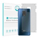 گلس پشت گوشی شیائومی Redmi Note 9 Pro Max مدل نانو هیدروژل مات برند راک اسپیس کد 12683M