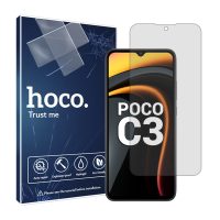 گلس شیائومی Poco C3 مدل شفاف برند هوکو کد S