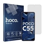 گلس شیائومی Poco C55 مدل شفاف برند هوکو کد S