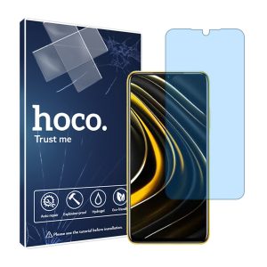 گلس شیائومی Poco M3 مدل آنتی بلو برند هوکو کد S