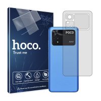 گلس پشت گوشی شیائومی Poco M4 Pro 5G مدل شفاف برند هوکو کد S