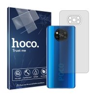 گلس پشت گوشی شیائومی Poco X3 NFC مدل شفاف برند هوکو کد S