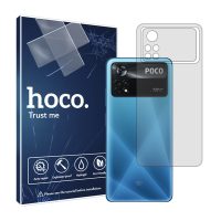 گلس پشت گوشی شیائومی Poco X4 Pro 5G مدل شفاف برند هوکو کد S