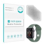 گلس اپل واچ Apple Watch Series 5 Aluminum 44mm مدل نانو هیدروژل شفاف برند راک اسپیس