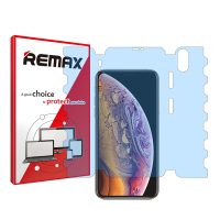 گلس فول کاور اپل iPhone XS Max مدل هیدروژلی آنتی بلو برند ریمکس