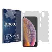 گلس فول کاور اپل iPhone XS مدل نانو هیدروژل مات برند هوکو کد L