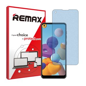 گلس سامسونگ Galaxy M10 مدل مات آنتی بلو برند ریمکس کد S