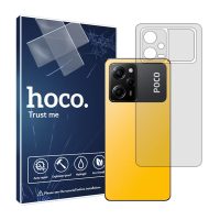 گلس پشت گوشی شیائومی Poco X5 Pro مدل شفاف برند هوکو کد S