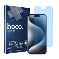 گلس اپل iPhone 15 Pro مدل هیدروژلی آنتی بلو برند هوکو کد S