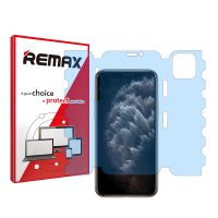 گلس فول کاور اپل iPhone 11 Pro Max مدل هیدروژلی آنتی بلو برند ریمکس