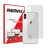 گلس پشت گوشی اپل iPhone XS Max مدل هیدروژلی شفاف برند ریمکس کد S