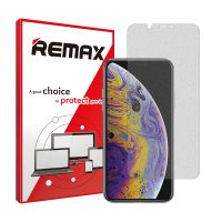 گلس اپل iPhone XS Max مدل هیدروژلی مات برند ریمکس کد S