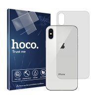 گلس پشت گوشی اپل iPhone X مدل هیدروژلی شفاف برند هوکو کد S