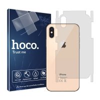 گلس پشت گوشی اپل iPhone XS مدل هیدروژلی شفاف برند هوکو کد M