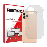 گلس پشت گوشی اپل iPhone 11 Pro مدل هیدروژلی شفاف برند ریمکس کد M