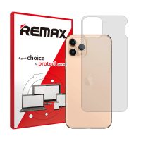 گلس پشت گوشی اپل iPhone 11 Pro مدل هیدروژلی شفاف برند ریمکس کد S
