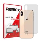 گلس پشت گوشی اپل iPhone XS مدل هیدروژلی شفاف برند ریمکس کد S