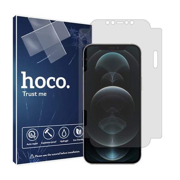 گلس اپل iPhone 12 Pro مدل هیدروژلی شفاف برند هوکو کد M