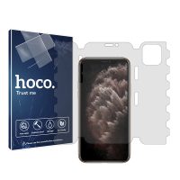 گلس فول کاور اپل iPhone 11 Pro Max مدل نانو هیدروژل شفاف برند هوکو کد L