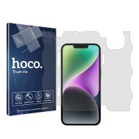 گلس فول کاور اپل iPhone 14 مدل نانو هیدروژل شفاف برند هوکو کد L