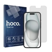 گلس اپل iPhone 15 مدل هیدروژلی شفاف برند هوکو کد S