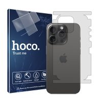 گلس پشت گوشی اپل iPhone 15 Pro Max مدل هیدروژلی شفاف برند هوکو کد M