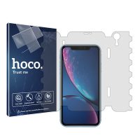 گلس فول کاور اپل iPhone XR مدل نانو هیدروژل شفاف برند هوکو کد L