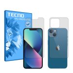 گلس صفحه نمایش و پشت گوشی اپل iPhone 13 مدل هیدروژلی شفاف برند تکنو کد SS