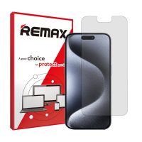 گلس اپل iPhone 15 Pro Max مدل هیدروژلی شفاف برند ریمکس کد S