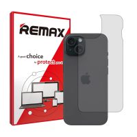 گلس پشت گوشی اپل iPhone 15 مدل هیدروژلی شفاف برند ریمکس کد S