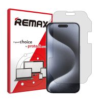گلس اپل iPhone 15 Pro Max مدل هیدروژلی شفاف برند ریمکس کد M