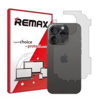 گلس پشت گوشی اپل iPhone 15 Pro مدل هیدروژلی شفاف برند ریمکس کد M