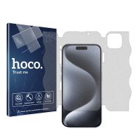 گلس فول کاور اپل iPhone 15 Pro Max مدل نانو هیدروژل مات برند هوکو کد L