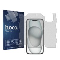 گلس فول کاور اپل iPhone 15 مدل نانو هیدروژل مات برند هوکو کد L