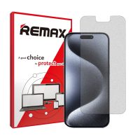 گلس اپل iPhone 15 Pro Max مدل هیدروژلی مات برند ریمکس کد S
