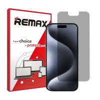 گلس اپل iPhone 15 Pro Max مدل هیدروژلی پرایوسی برند ریمکس کد S