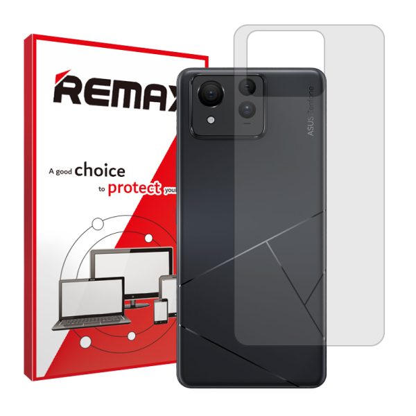 گلس پشت گوشی ایسوس Zenfone 11 Ultra مدل شفاف برند ریمکس کد S