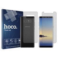 گلس صفحه نمایش و پشت گوشی سامسونگ Galaxy Note8 مدل مات برند هوکو کد SS