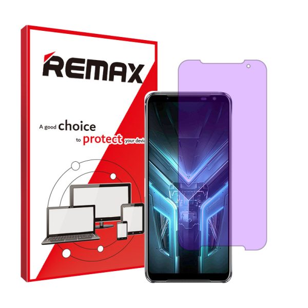 گلس ایسوس Rog Phone 3 Strix مدل آنتی پرپل برند ریمکس کد S