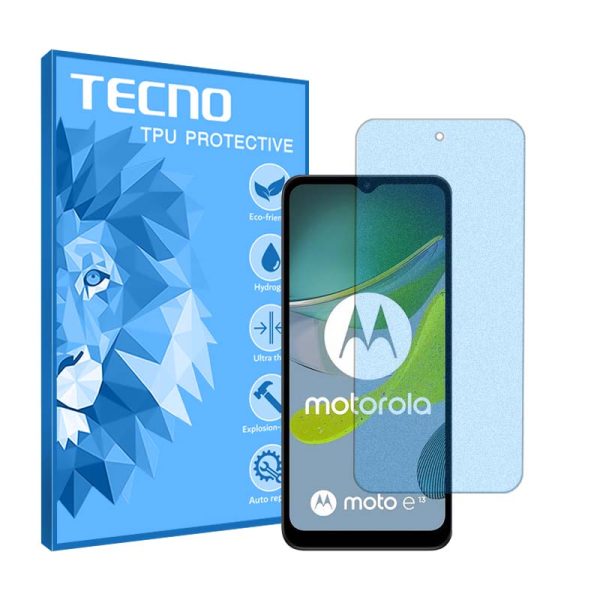 گلس موتورولا Moto E13 مدل مات آنتی بلو برند تکنو کد S