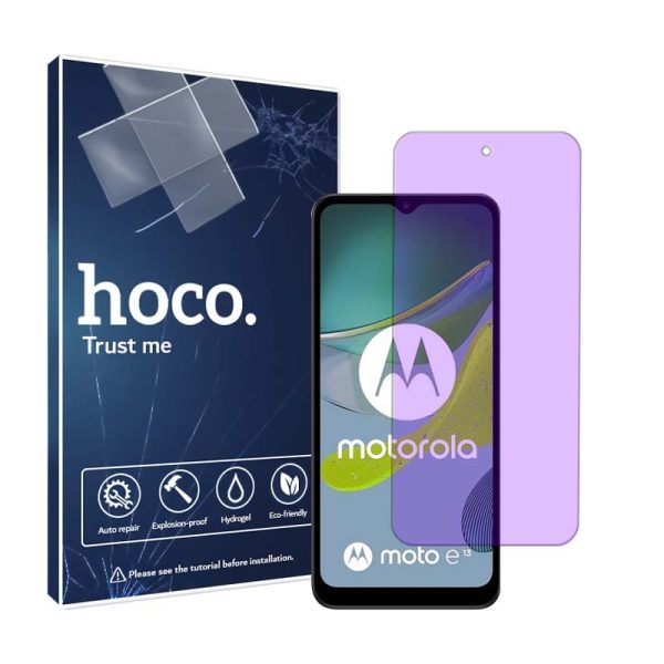 گلس موتورولا Moto E13 مدل آنتی پرپل برند هوکو کد S