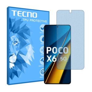 گلس شیائومی Poco X6 5G مدل مات آنتی بلو برند تکنو کد S