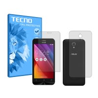 گلس صفحه نمایش و پشت گوشی ایسوس Zenfone GO ZC500TG مدل شفاف برند تکنو کد SS