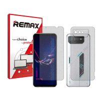 گلس صفحه نمایش و پشت گوشی ایسوس Rog Phone 6 مدل مات برند ریمکس کد SS