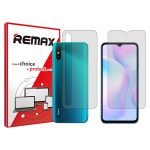 گلس صفحه نمایش و پشت گوشی شیائومی Redmi 9i مدل شفاف برند ریمکس کد SS