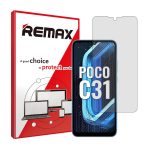 گلس شیائومی Poco C31 مدل هیدروژلی شفاف برند ریمکس کد S