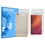 گلس صفحه نمایش و پشت گوشی شیائومی Redmi Note 5A Prime مدل هیدروژلی شفاف برند تکنو کد SS